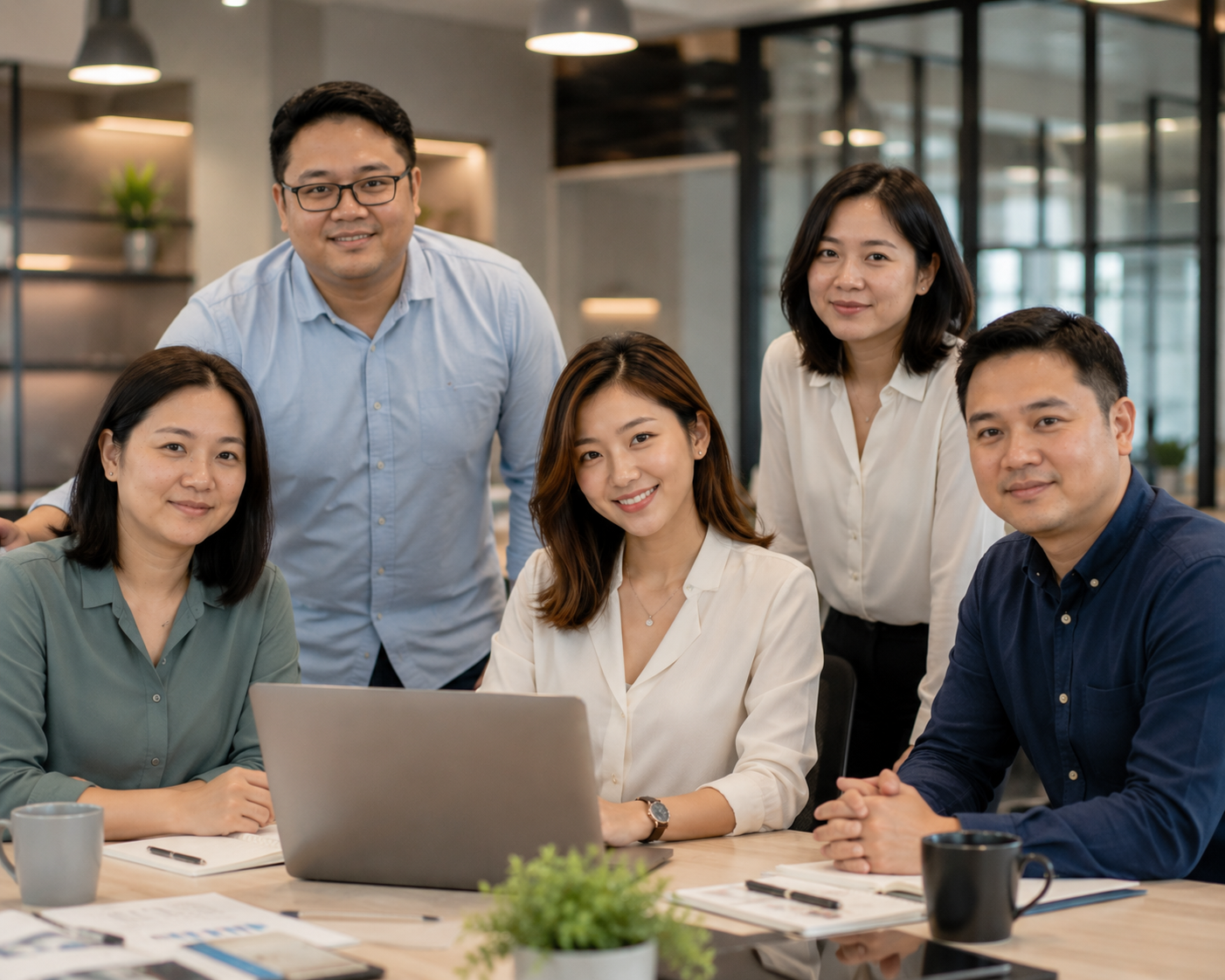 Corporate portrait by Artifician